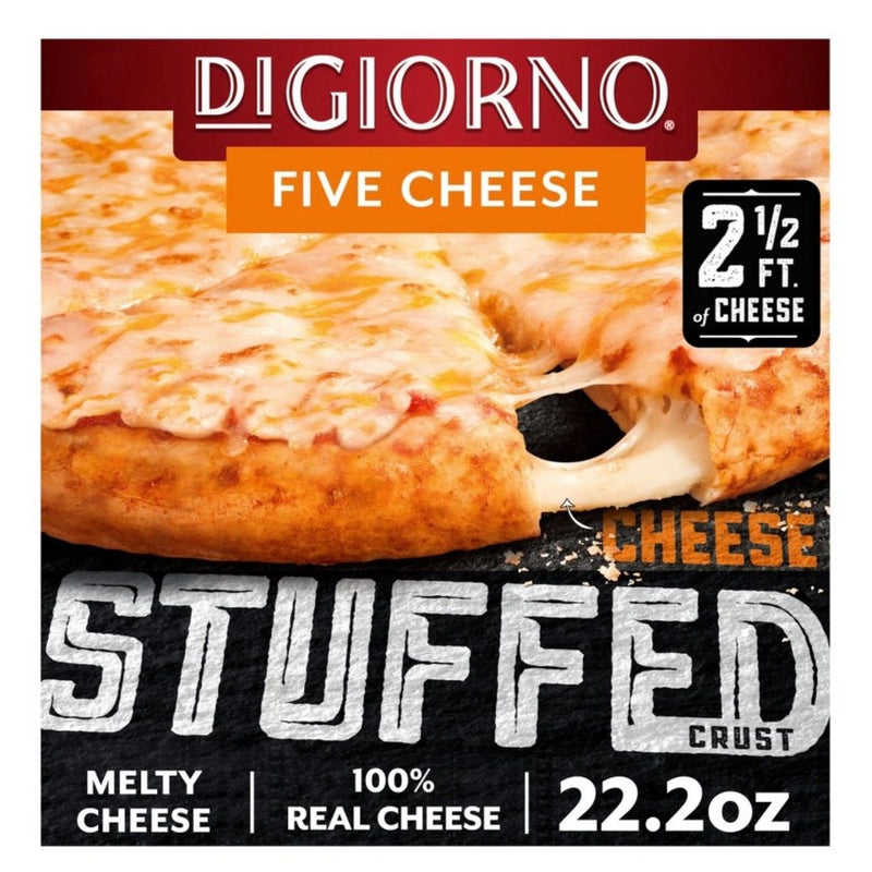 DiGiorno Five Cheese Frozen Pizza with Cheese Stuffed Crust - 22.2oz