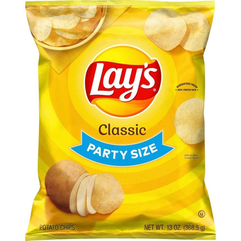 Lay's Classic Party Size Potato Chips - 13oz