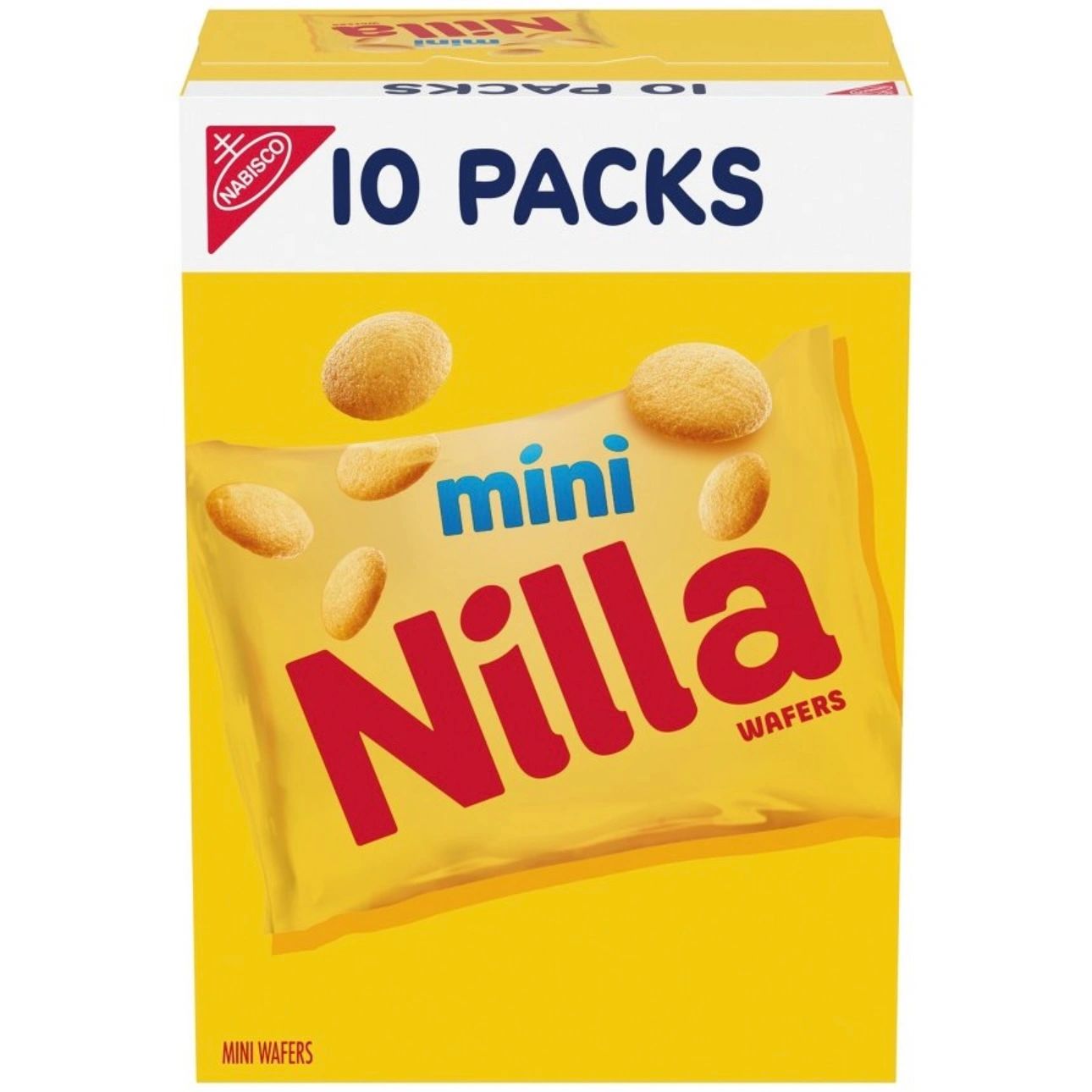 Nilla Mini Wafers Cookies Snack Pack - 10oz/10ct