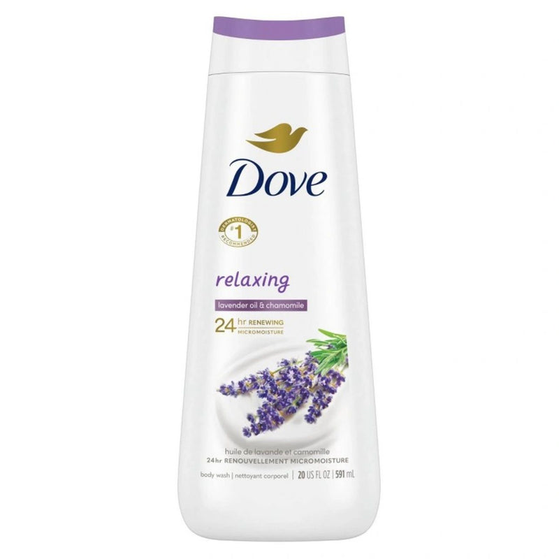 Dove Relaxing Body Wash - Lavender & Chamomile - 20 fl oz