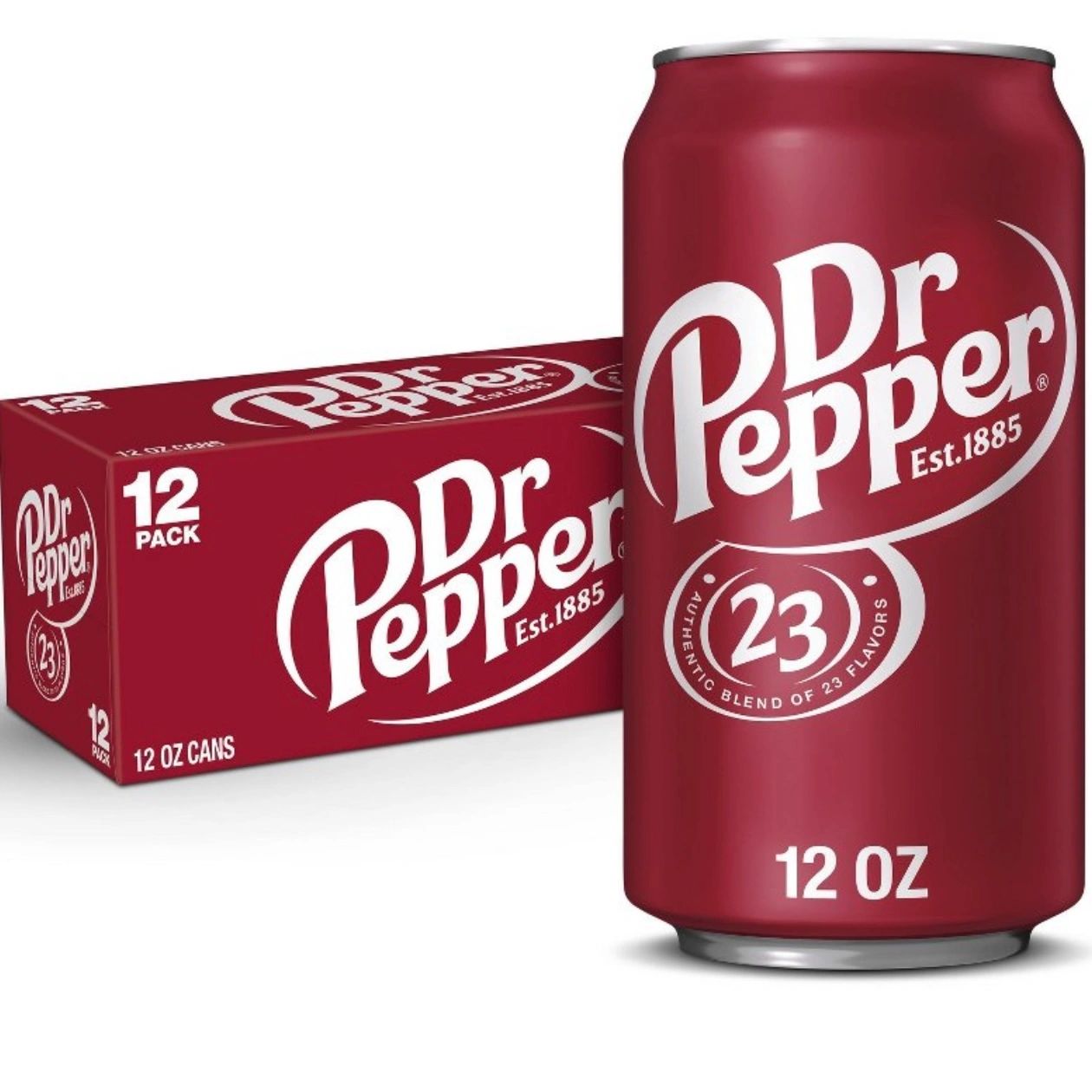Dr Pepper Soda - 12pk/12 fl oz Cans