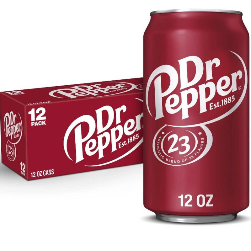Dr Pepper Soda - 12pk/12 fl oz Cans
