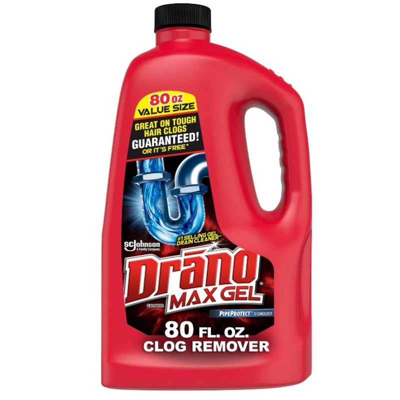 Drano Max Gel Clog Remover - 80 fl oz