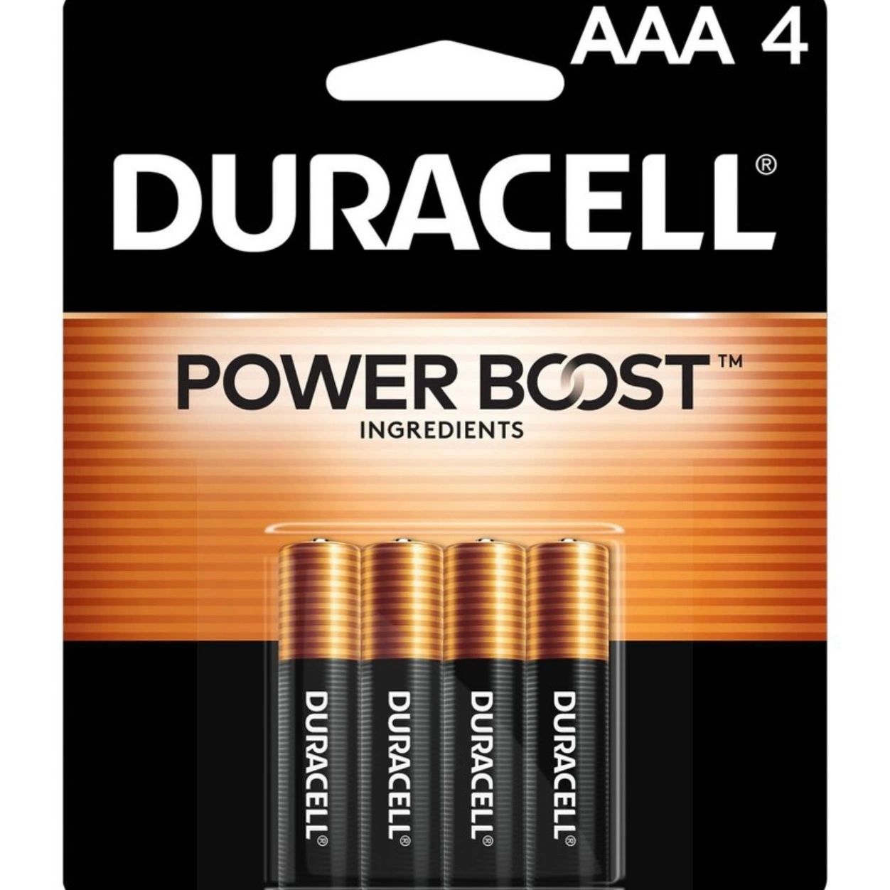 Duracell Coppertop AAA Batteries - 4pk Alkaline Battery