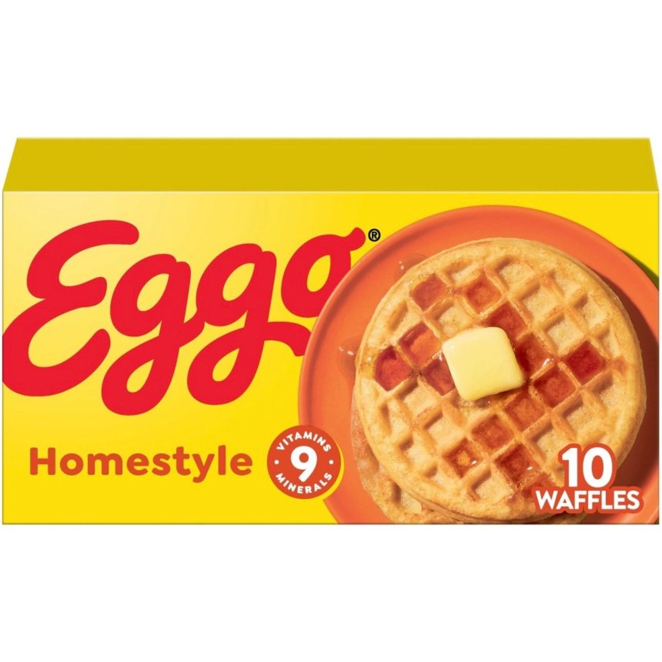 Eggo Frozen Waffles Homestyle - 12.3oz/10ct