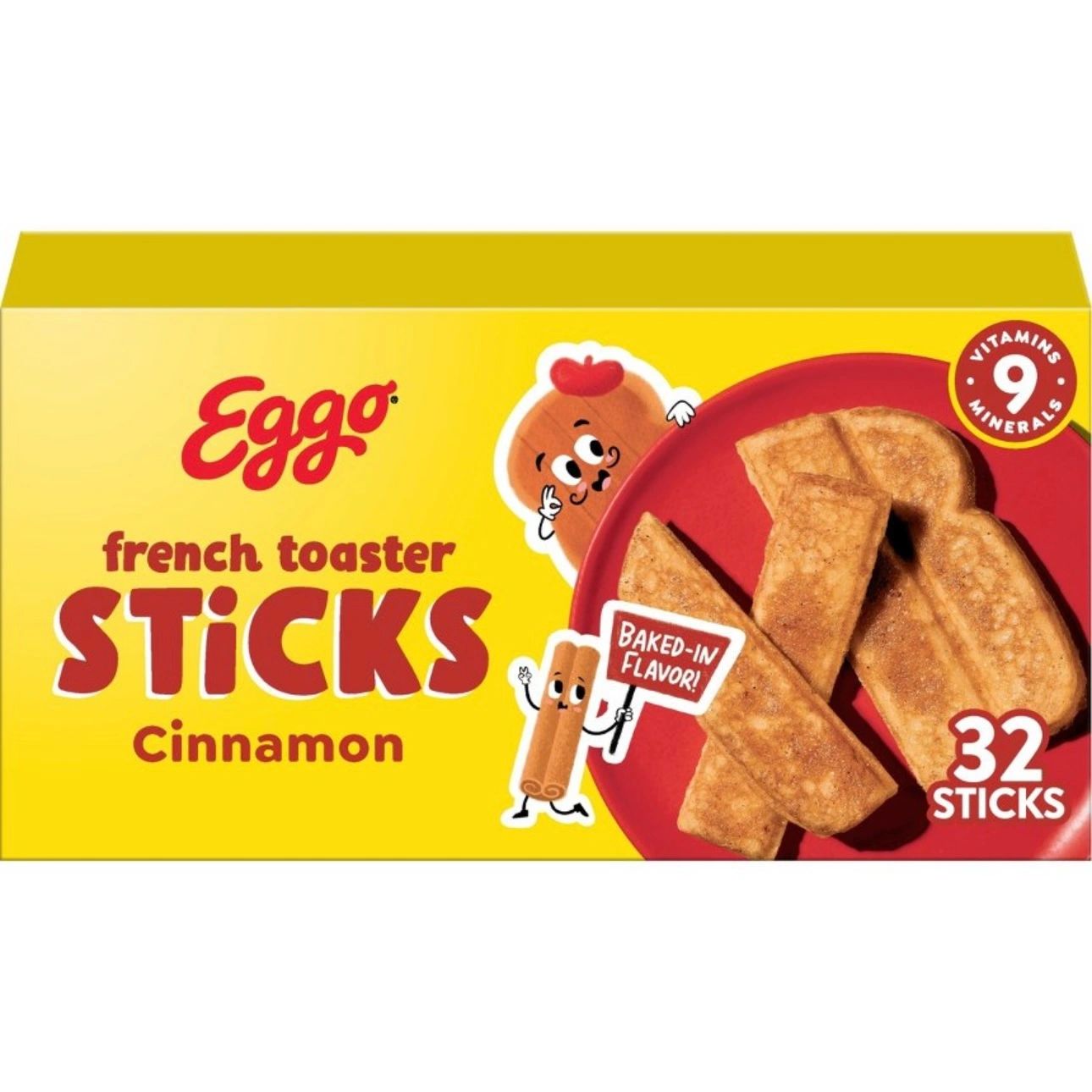 Eggo Frozen French Toaster Sticks Cinnamon - 12.7oz/32ct