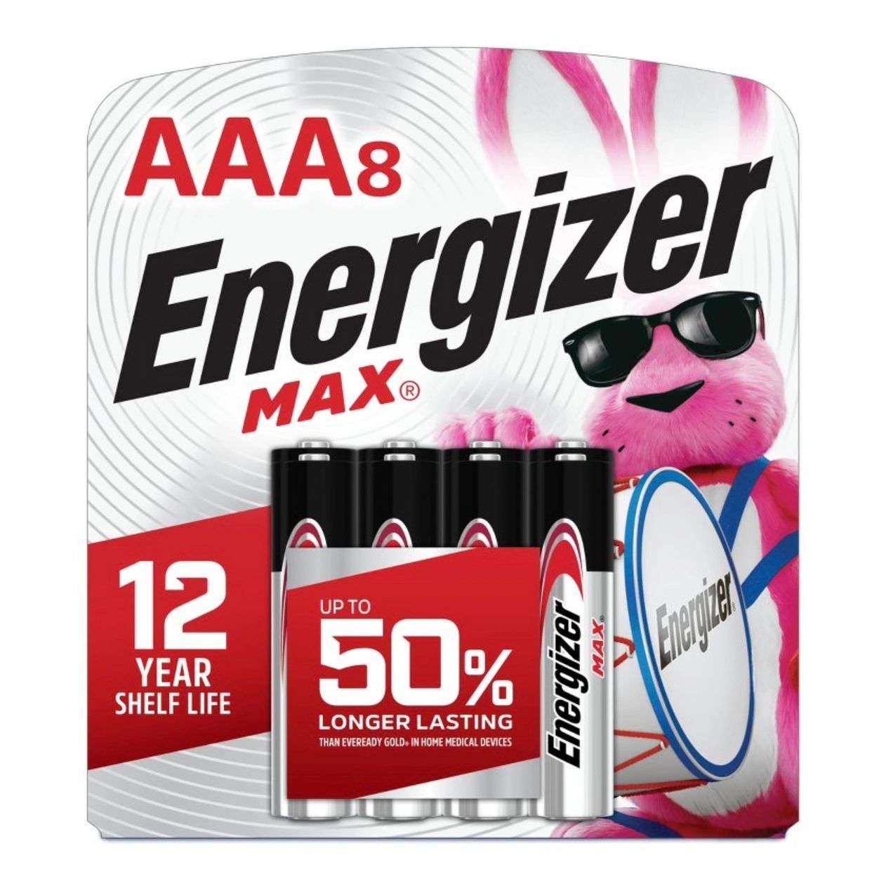 Energizer MAX AAA Batteries 8pk - Alkaline Battery