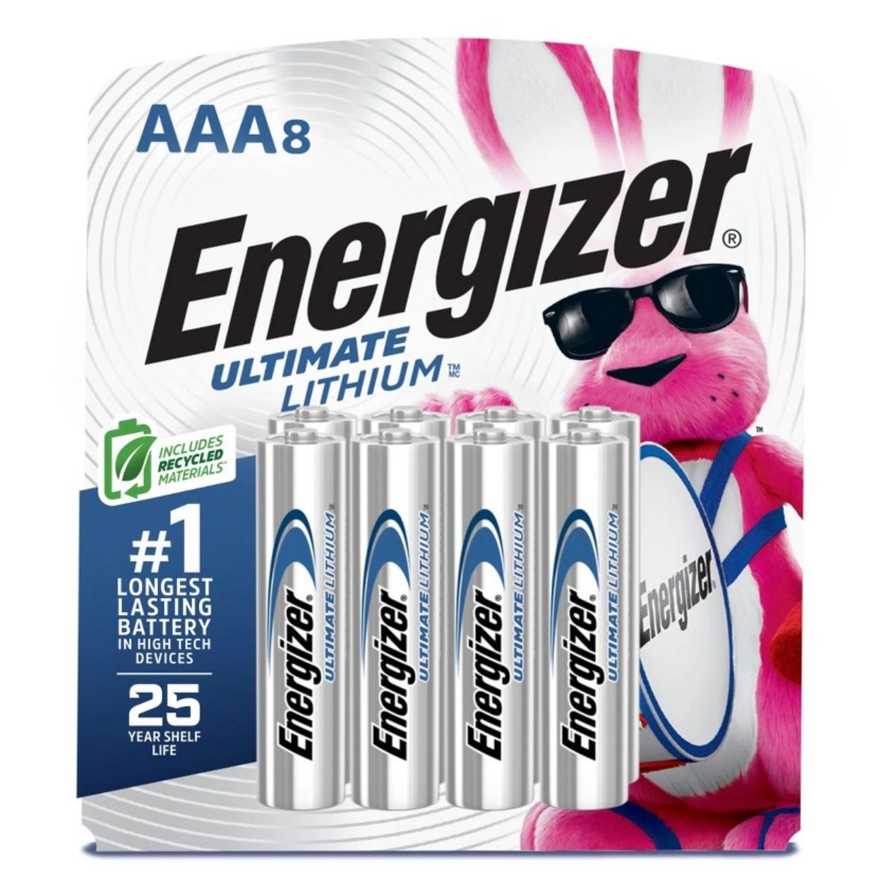 Energizer Ultimate Lithium AAA Batteries - 8pk Lithium Battery