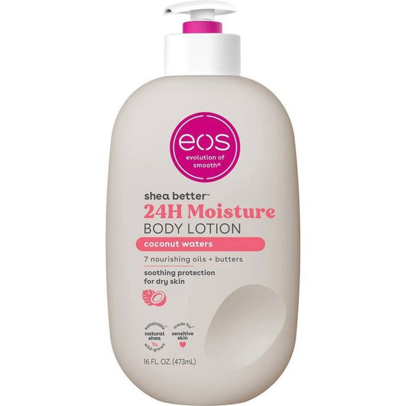 eos Shea Better 24H Moisture Body Lotion - Coconut Waters - 16 fl oz