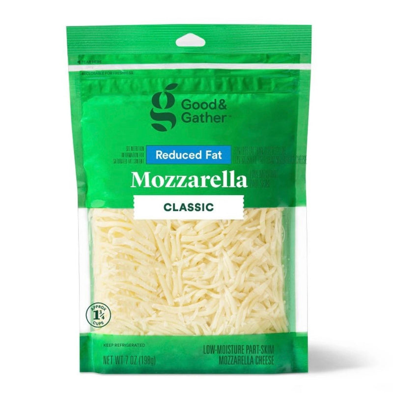Shredded Reduced Fat Mozzarella Cheese - 7oz - Good & Gather™