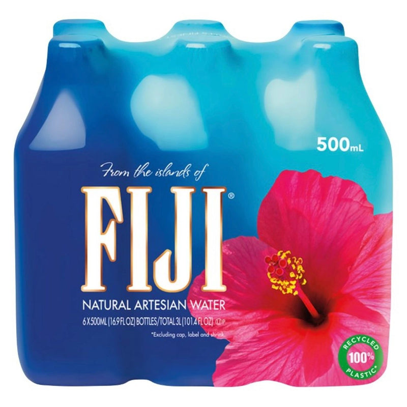 FIJI Natural Artesian Water - 6pk/16.9 fl oz Bottles