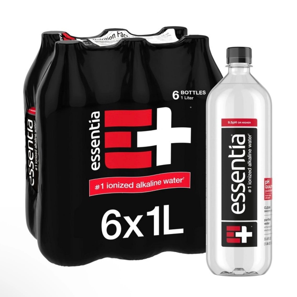 Essentia Purified Water - 6pk/1L Bottles