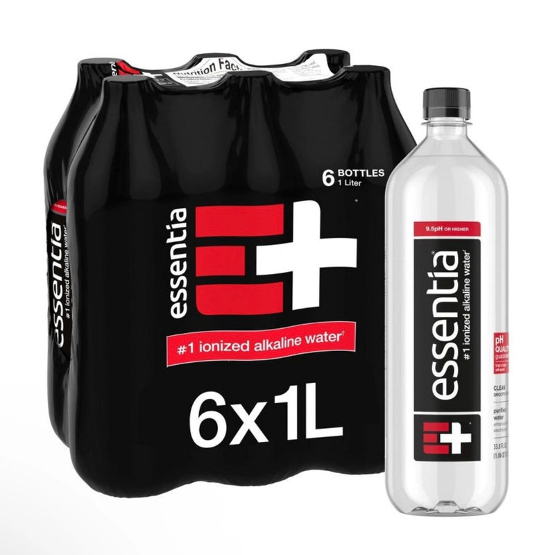 Essentia Purified Water - 6pk/1L Bottles