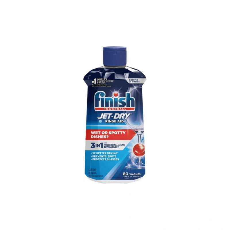Finish Jet-Dry Rinse Aid, Dishwasher Rinse & Drying Agent - 8.45 fl oz