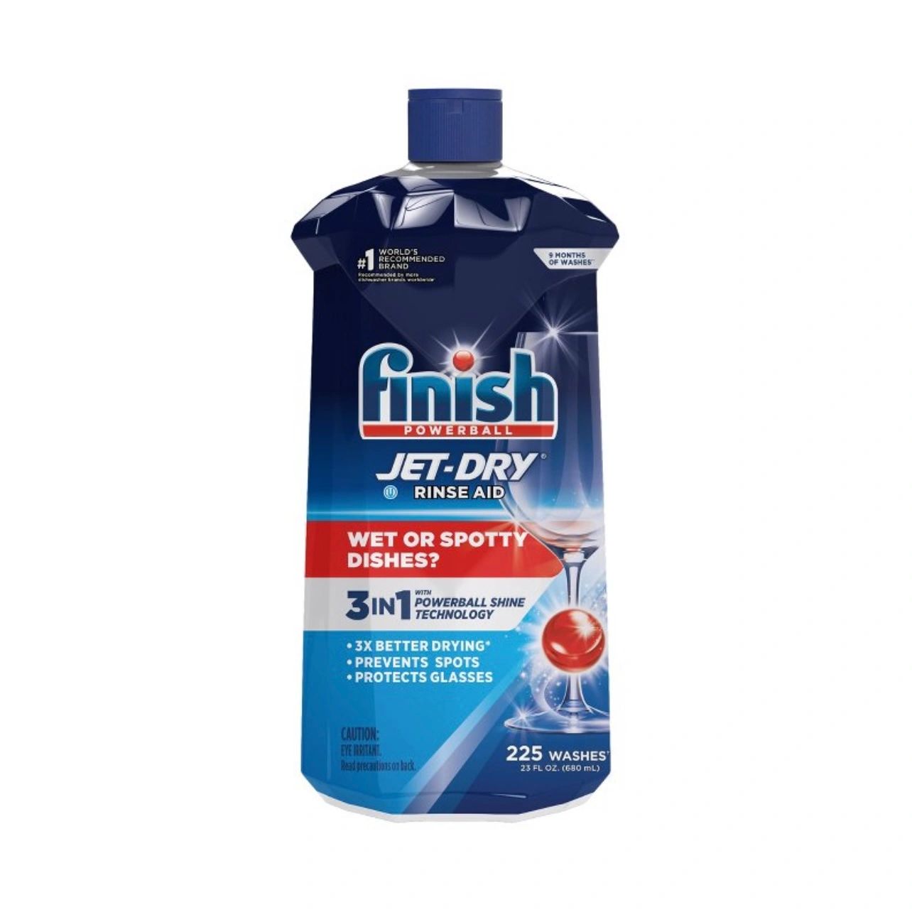 Finish Jet-Dry Rinse Aid, Dishwasher Rinse & Drying Agent - 23 fl oz