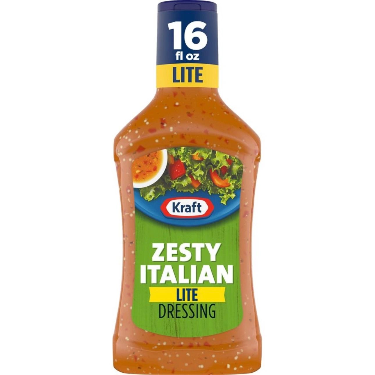 Kraft Lite Zesty Italian Salad Dressing - 16 fl oz