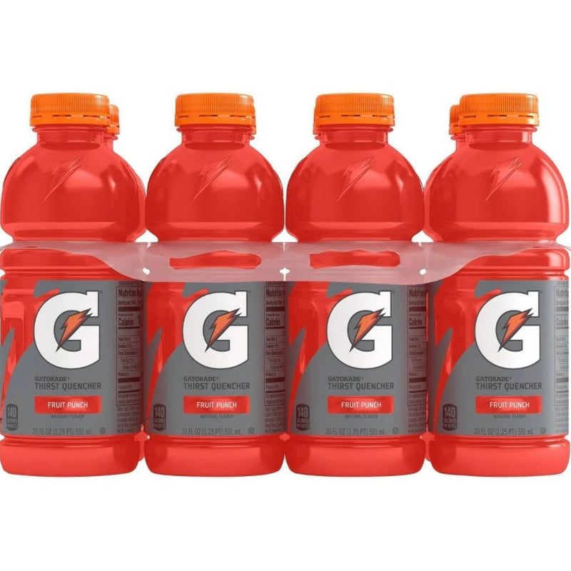 Gatorade Fruit Punch Sports Drink - 8pk/20 fl oz Bottles
