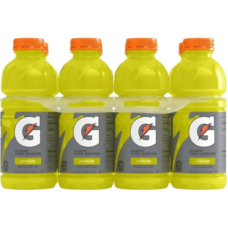 Gatorade Lemon Lime Sports Drink - 8pk/20 fl oz Bottles