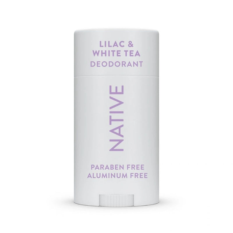 Native Solid Deodorant for Women & Men - Lilac & White Tea - Aluminum-Free 2.65oz