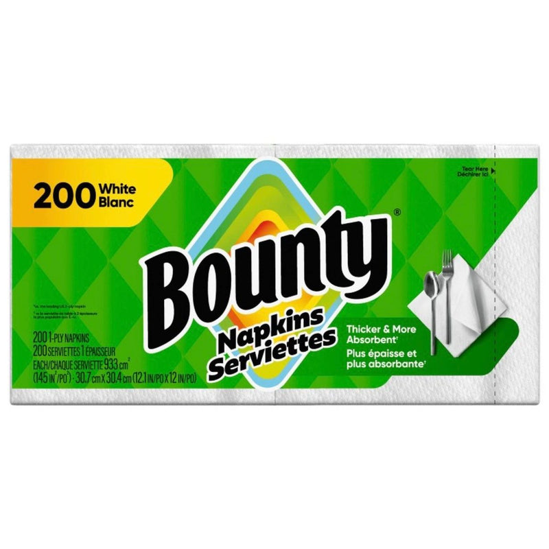 Bounty Napkins - White - 200ct
