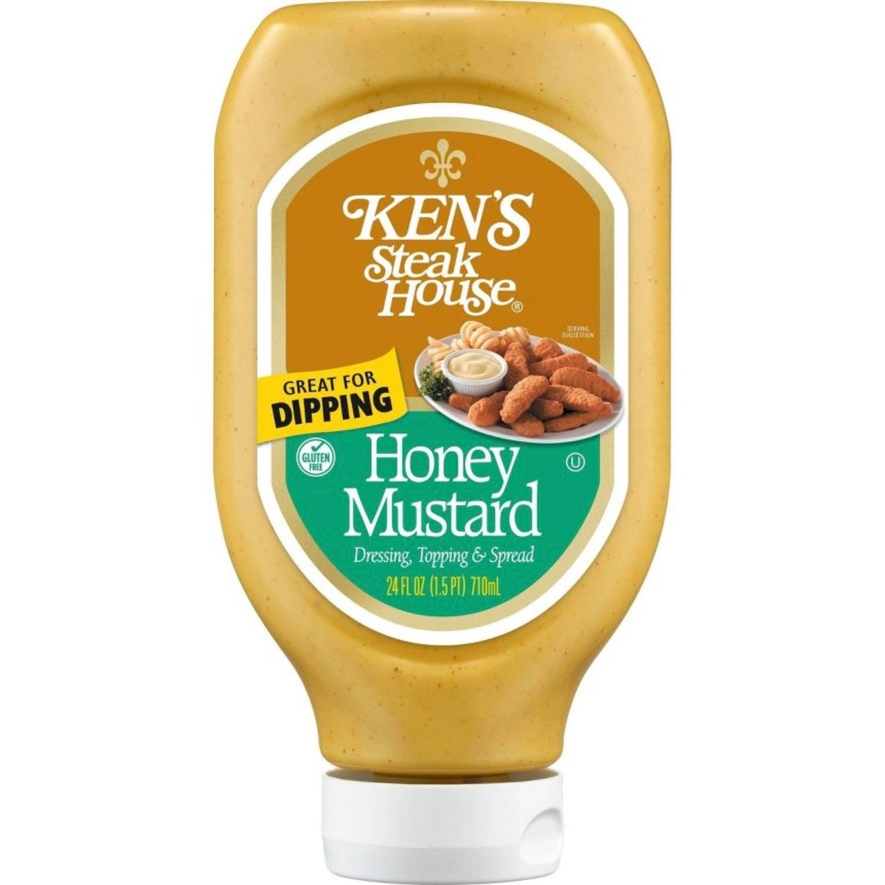 Ken's Steak House Honey Mustard Dressing, Topping & Spread - 24 fl oz