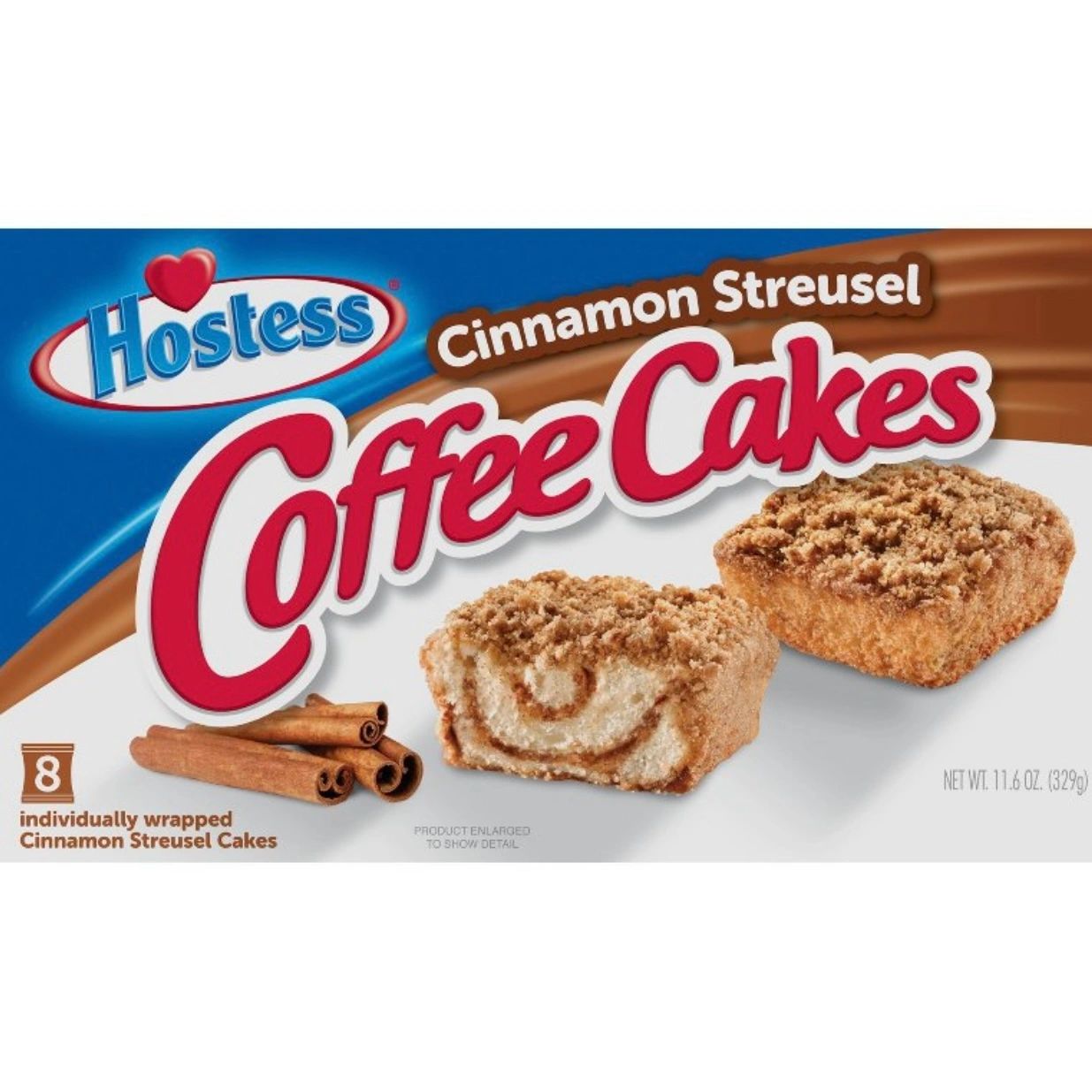 Hostess Cinnamon Streusel Coffee Cake - 8ct/11.60z