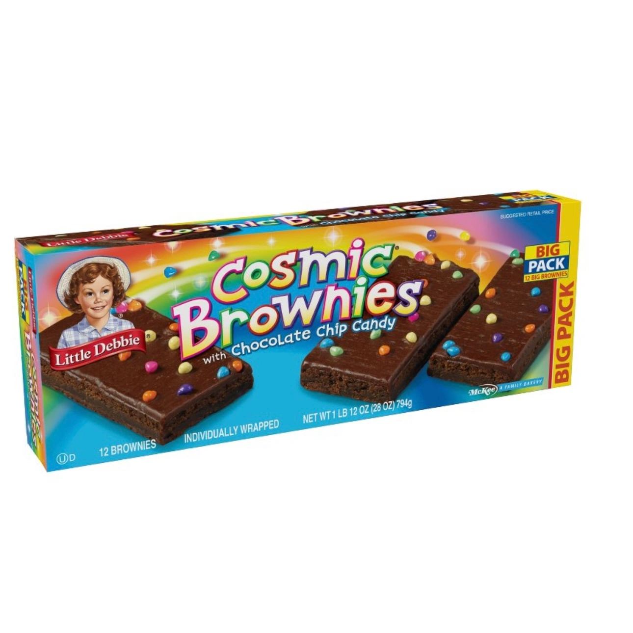 Little Debbie Cosmic Brownies - 28oz/12ct