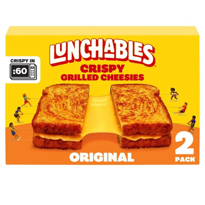 Lunchables Cheese Frozen Grilled Cheesies - 2ct/5.71oz