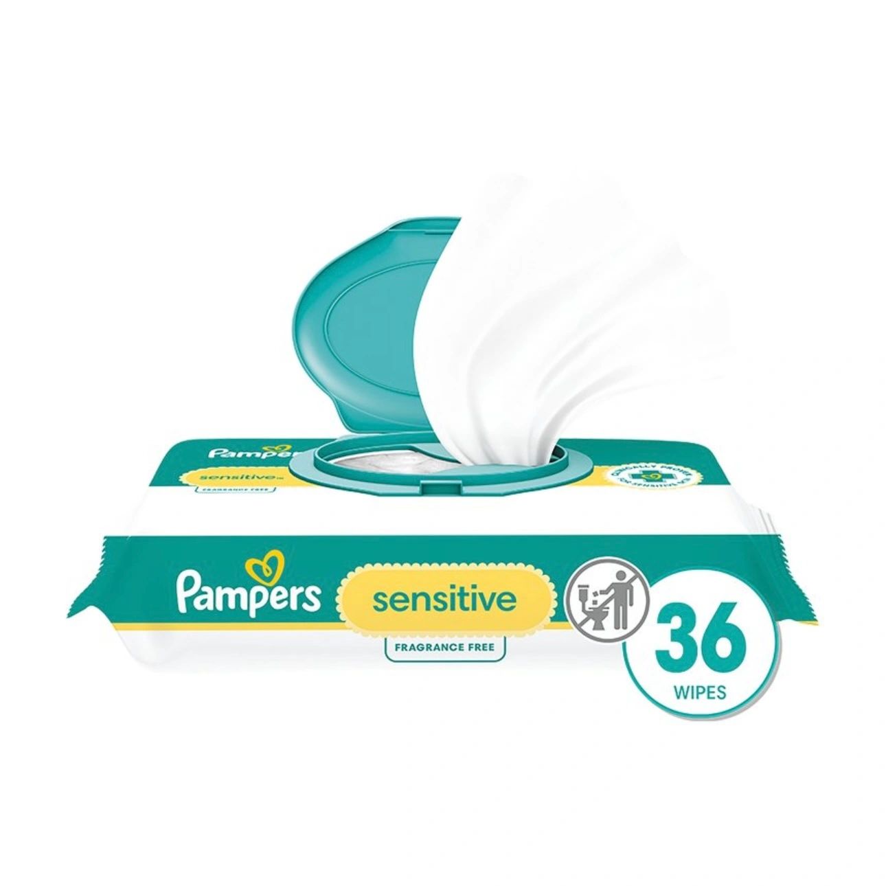Pampers Sensitive Baby Wipes - 36ct
