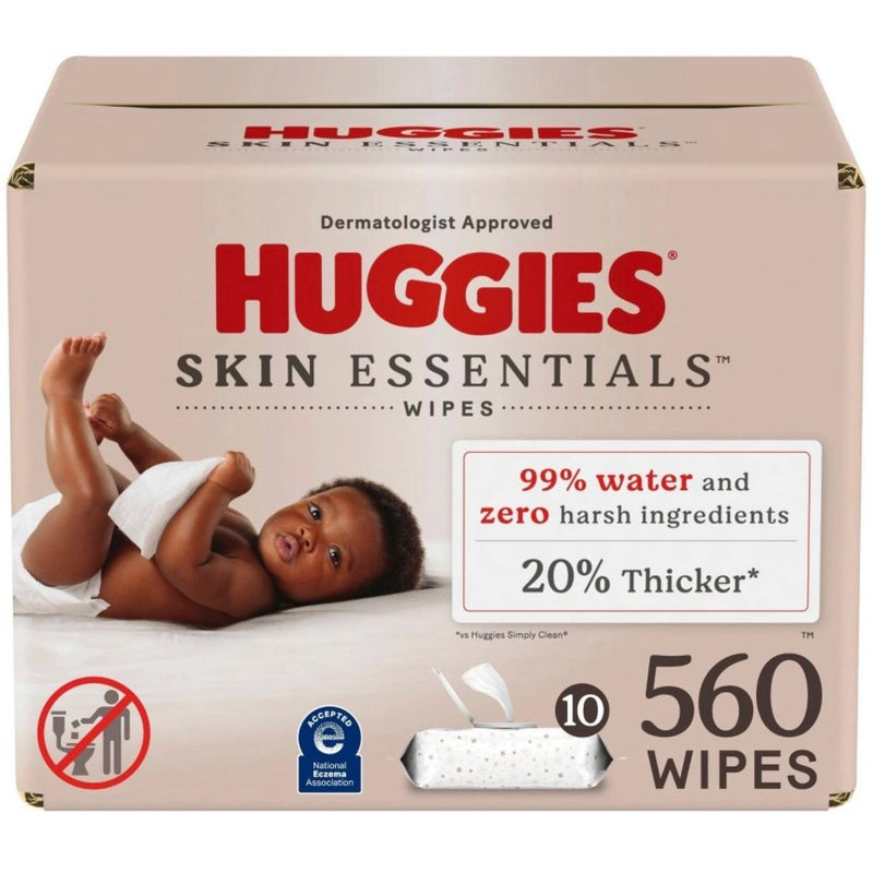 Huggies Skin Essentials Baby Wipes - 560ct/10pk