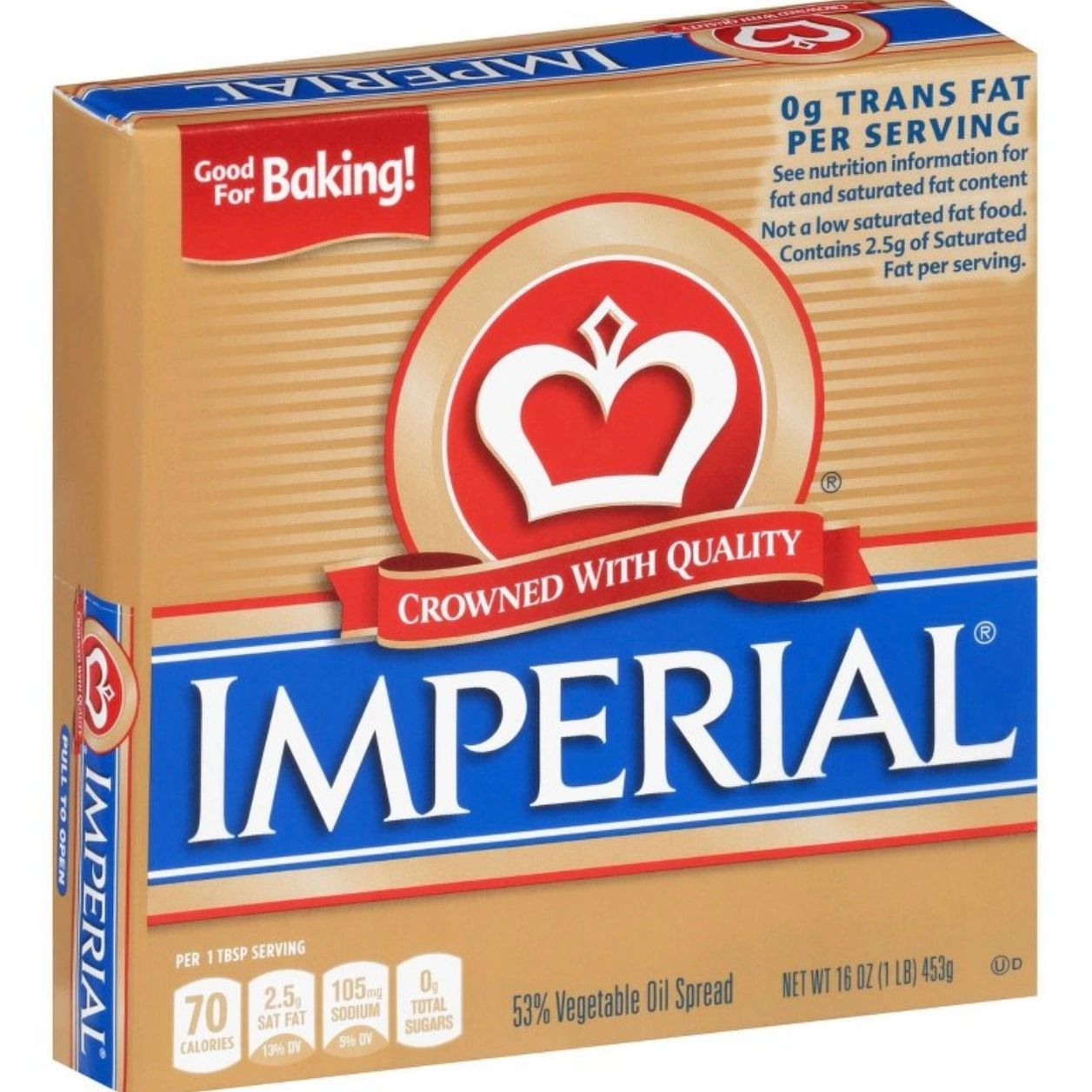 Imperial Quarter Vegetable Oil Spread - 160z