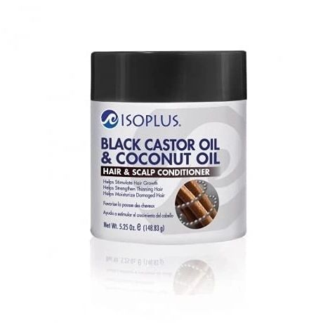 Isoplus Black Castor Oil & Coconut Oil Hair & Scalp Conditioner
