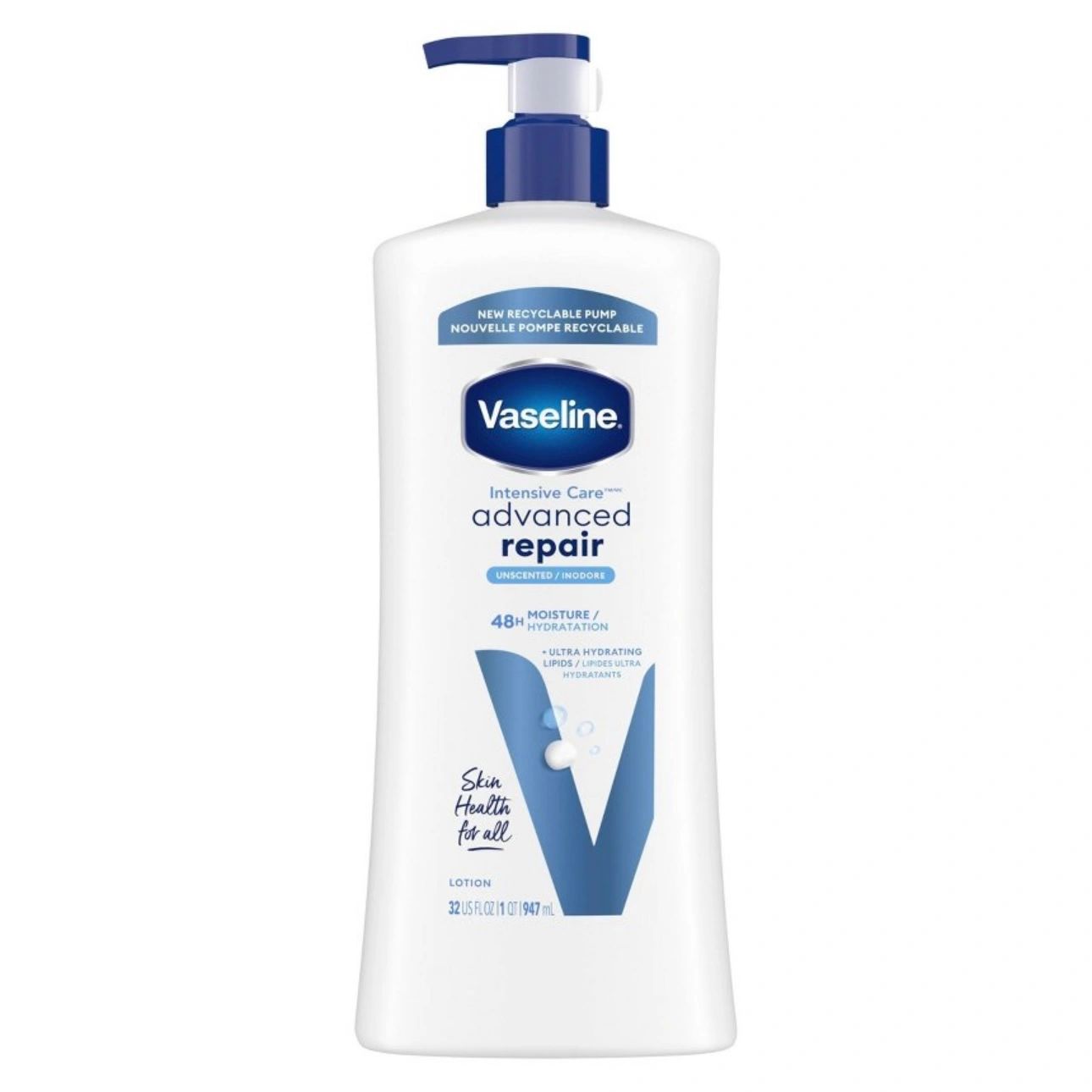 Vaseline Intensive Care Moisturizing Advance Repair Body Lotion - Unscented - 32 fl oz