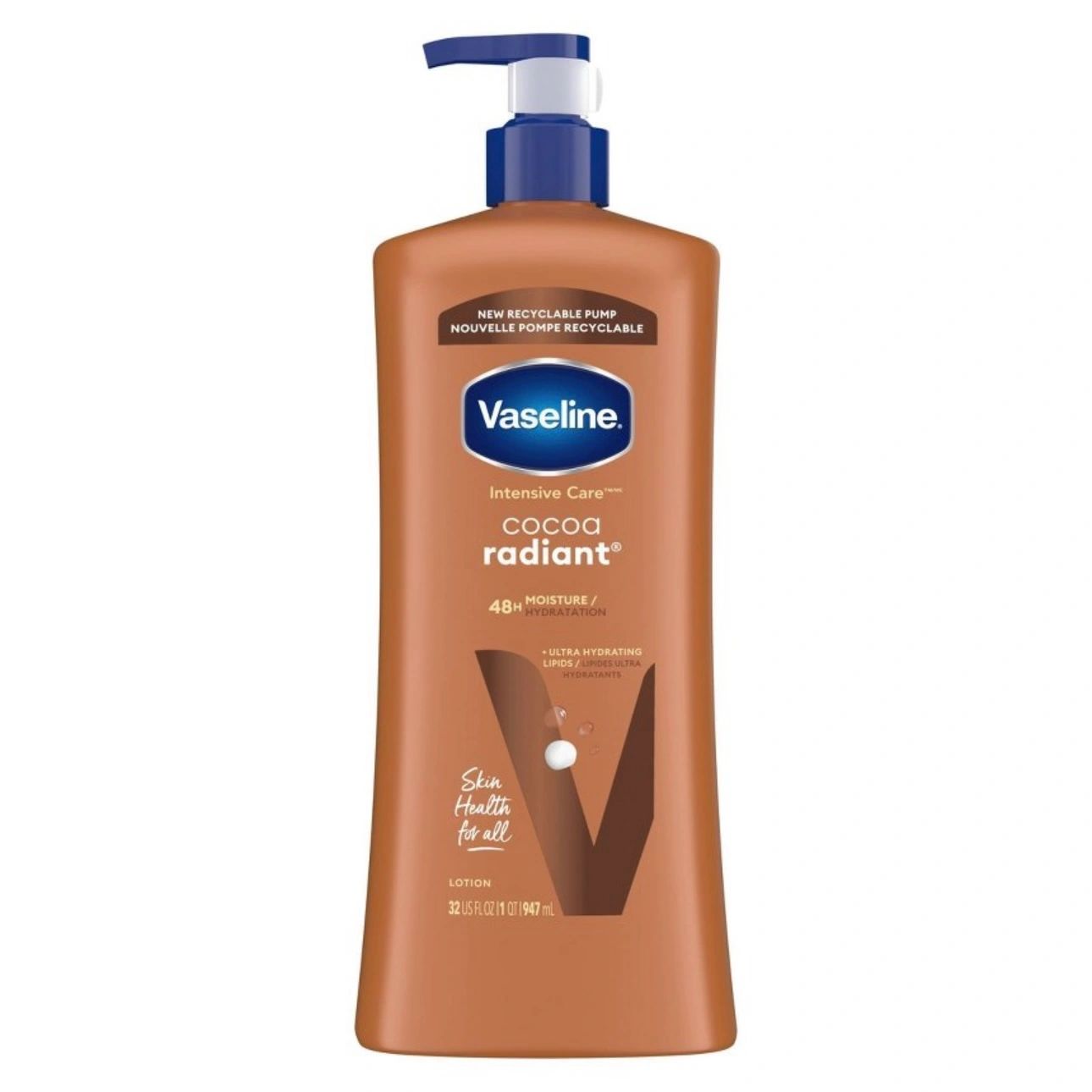 Vaseline Intensive Care Moisturizing Body Lotion with Cocoa Butter Cocoa Radiant - 32 fl oz