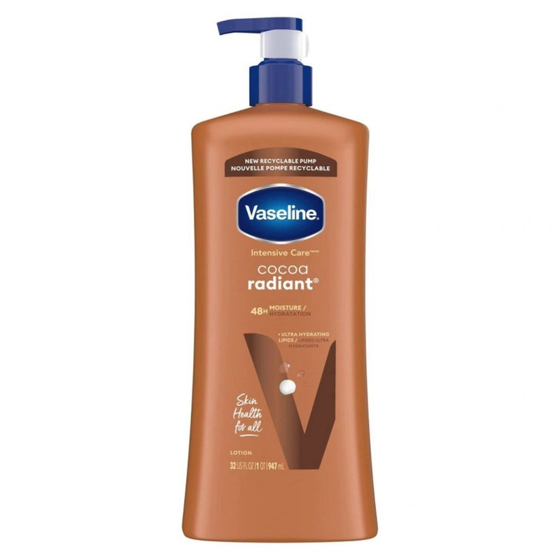 Vaseline Intensive Care Moisturizing Body Lotion with Cocoa Butter Cocoa Radiant - 32 fl oz