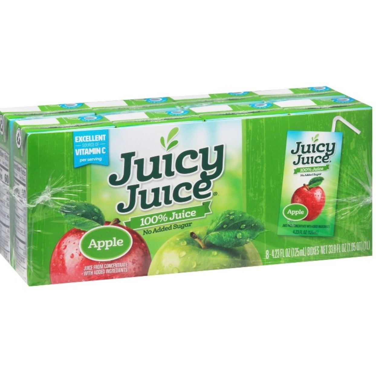 Juicy Juice Fun Size Apple 100% Juice - 8pk/ 4.23 fl oz Boxes