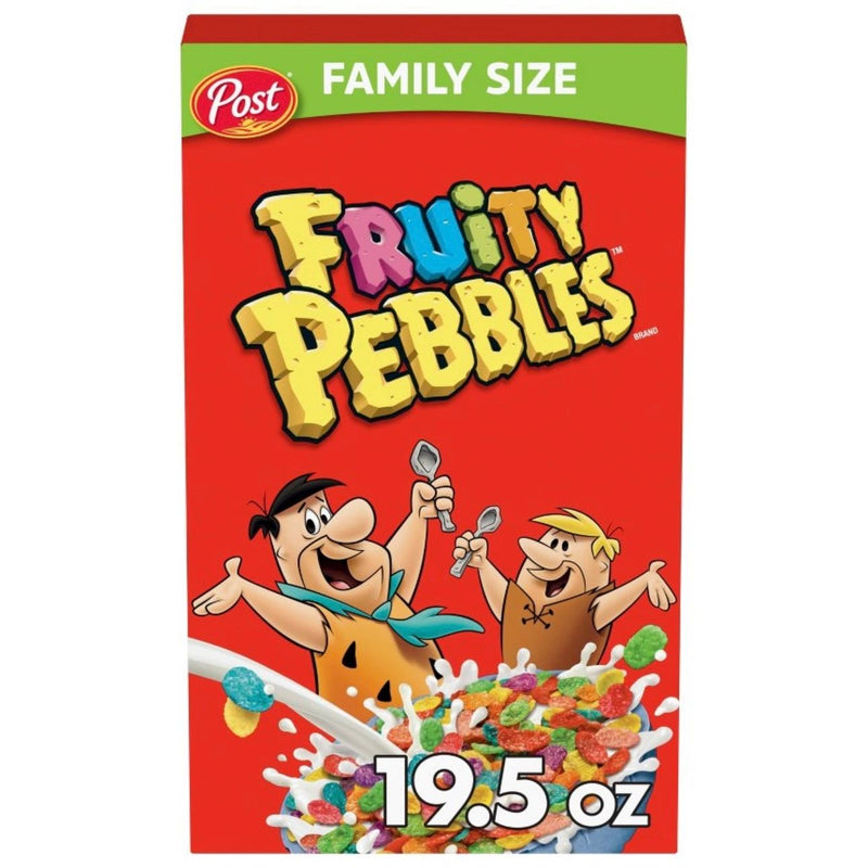 Post Fruity Pebbles Breakfast Cereal - 19.5oz