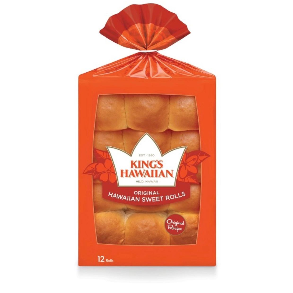 King's Hawaiian Original Hawaiian Sweet Rolls - 12oz/12ct