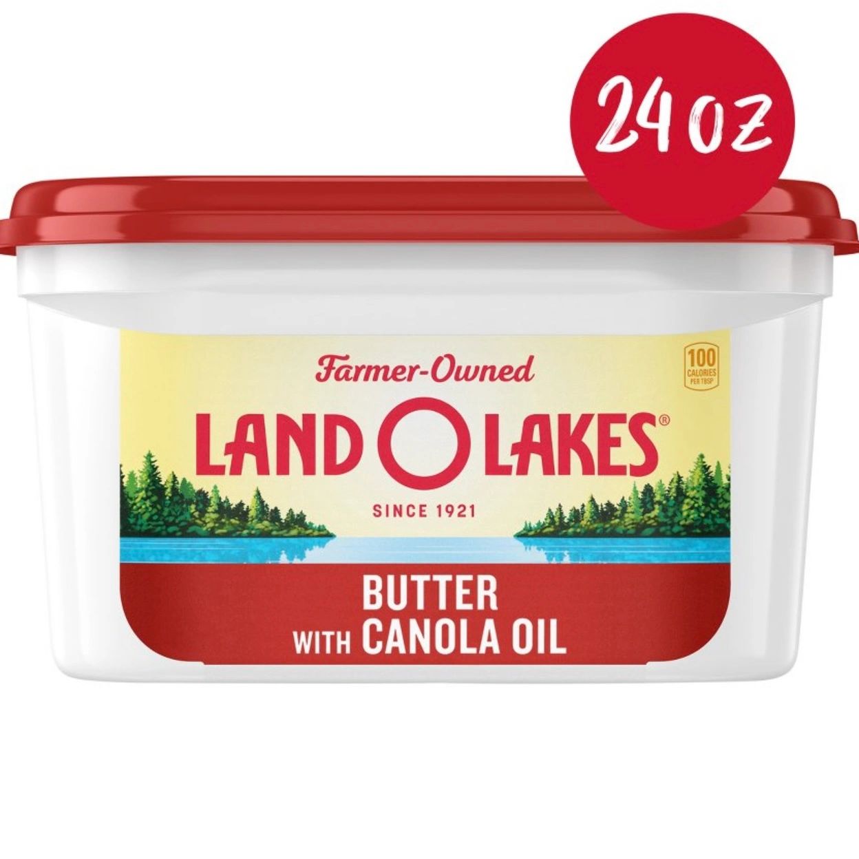 Land O Lakes Butter with Canola Oil - 24oz