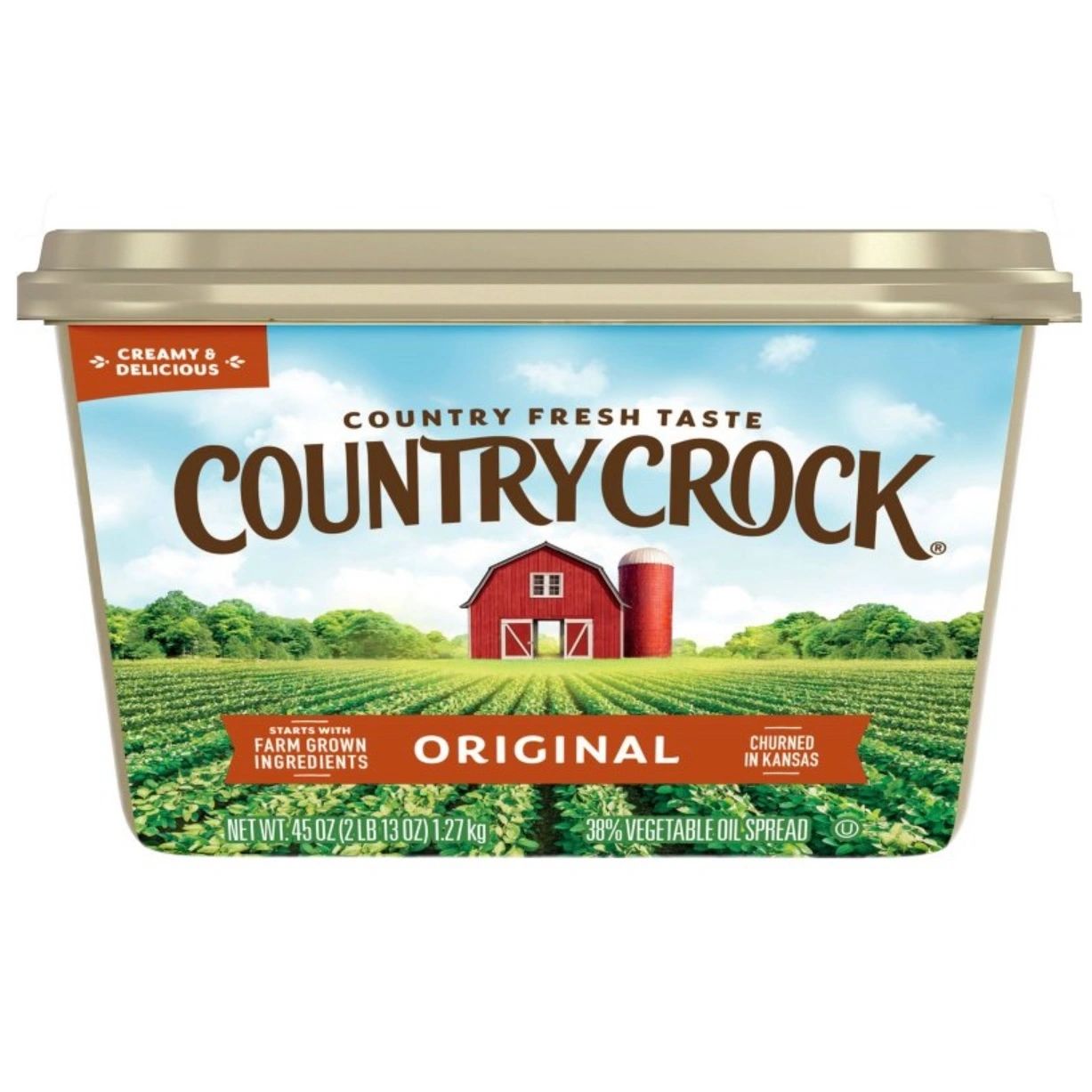 Country Crock Original Vegetable Oil Spread Tub - 45oz