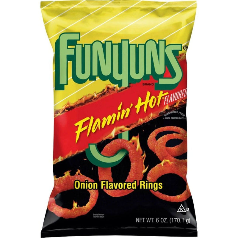Funyuns Flamin' Hot Onion Flavored Rings - 5.25oz