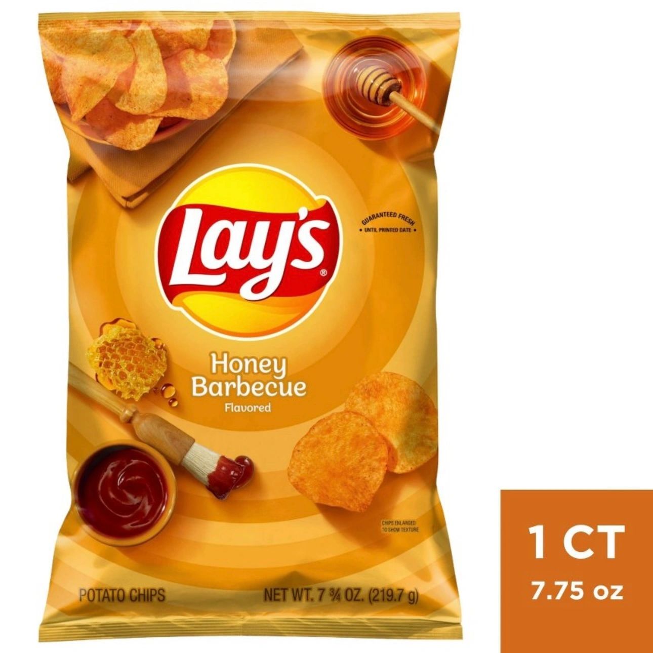 Lay's Honey Barbecue Flavored Potato Chips - 7.75oz