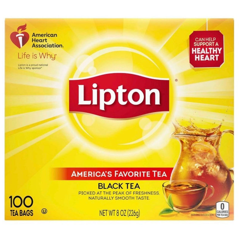 Lipton Black Tea Bags - 100ct