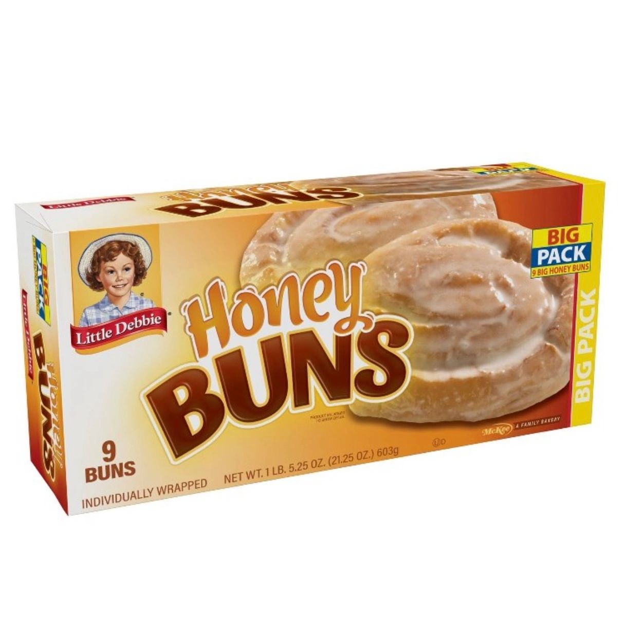 Little Debbie Honey Buns - 9ct/21.25oz