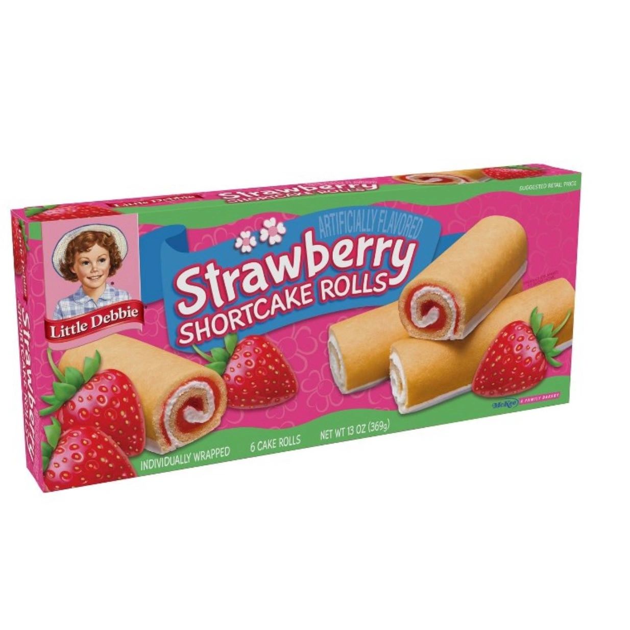 Little Debbie Strawberry Shortcake Rolls - 6ct/13oz