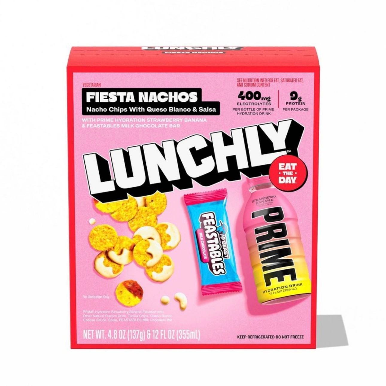 Lunchly Fiesta Nachos Meal Kit - 16.8oz