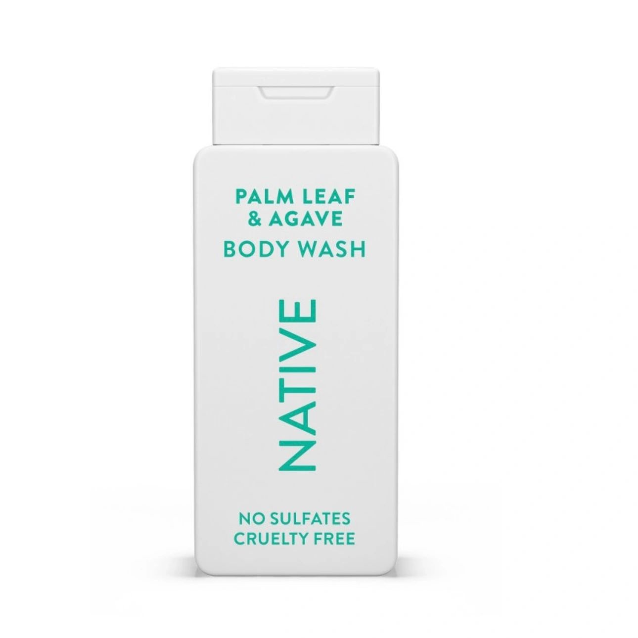 Native Body Wash for Men & Women - Sulfate Free - Palm Leaf & Agave - 18 fl oz