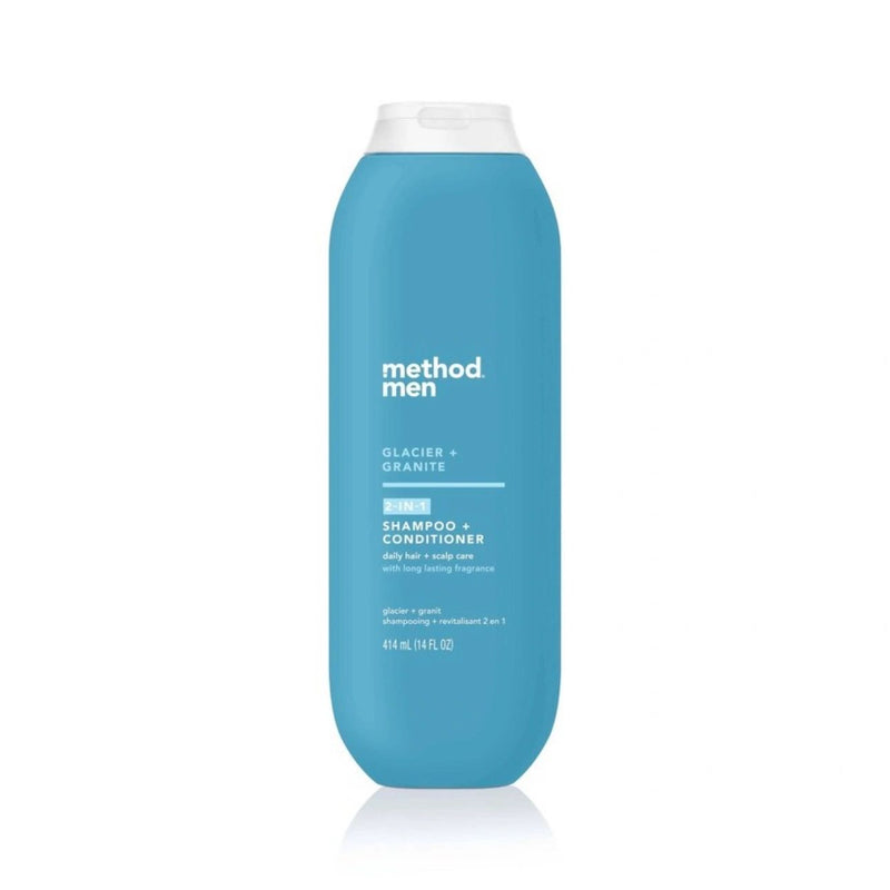 Method Men's 2-in-1 Shampoo & Conditioner - Glacier + Granite - 14 fl oz