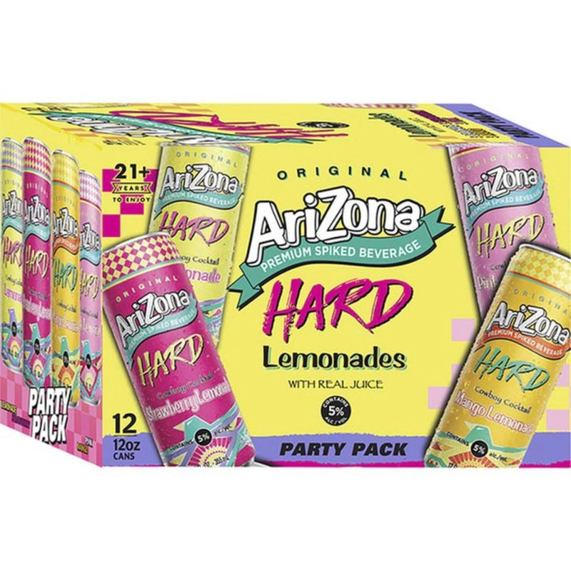 AriZona Lemonade/Strawberry/Pink/Mango Lemonades with Real Juice Party Pack