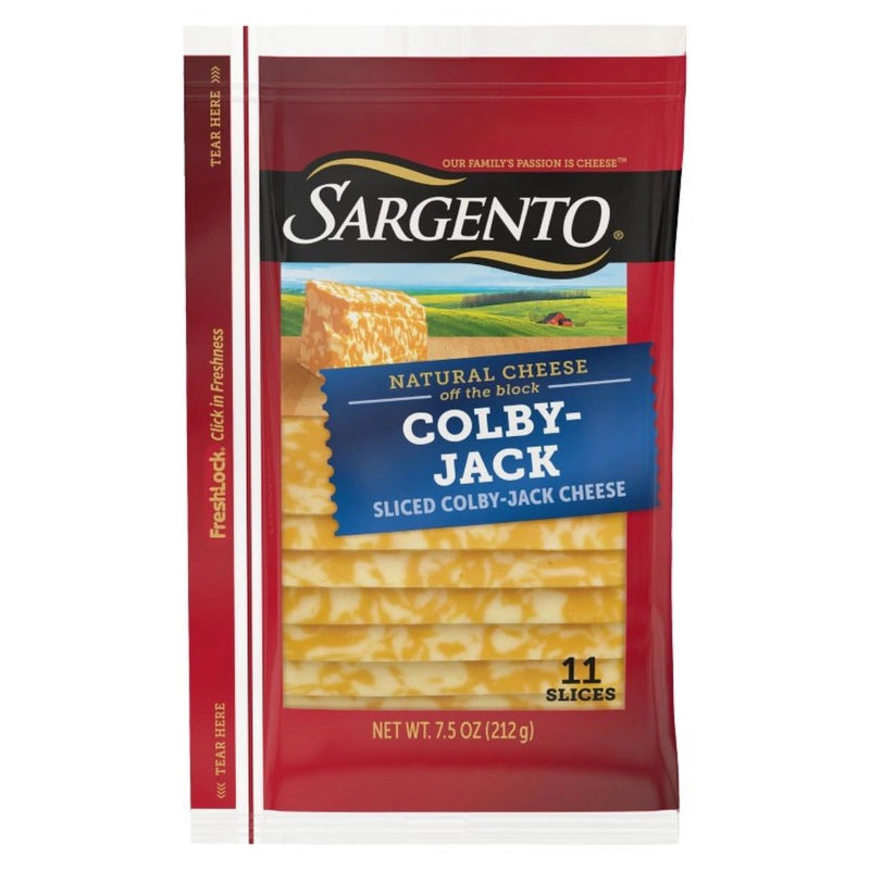 Sargento Natural Colby-Jack Sliced Cheese - 7.5oz/11 slices